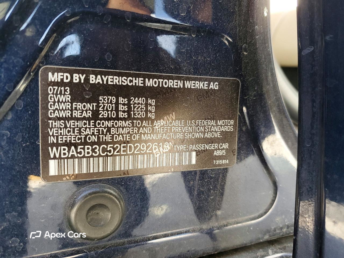 BMW Series 5 2014