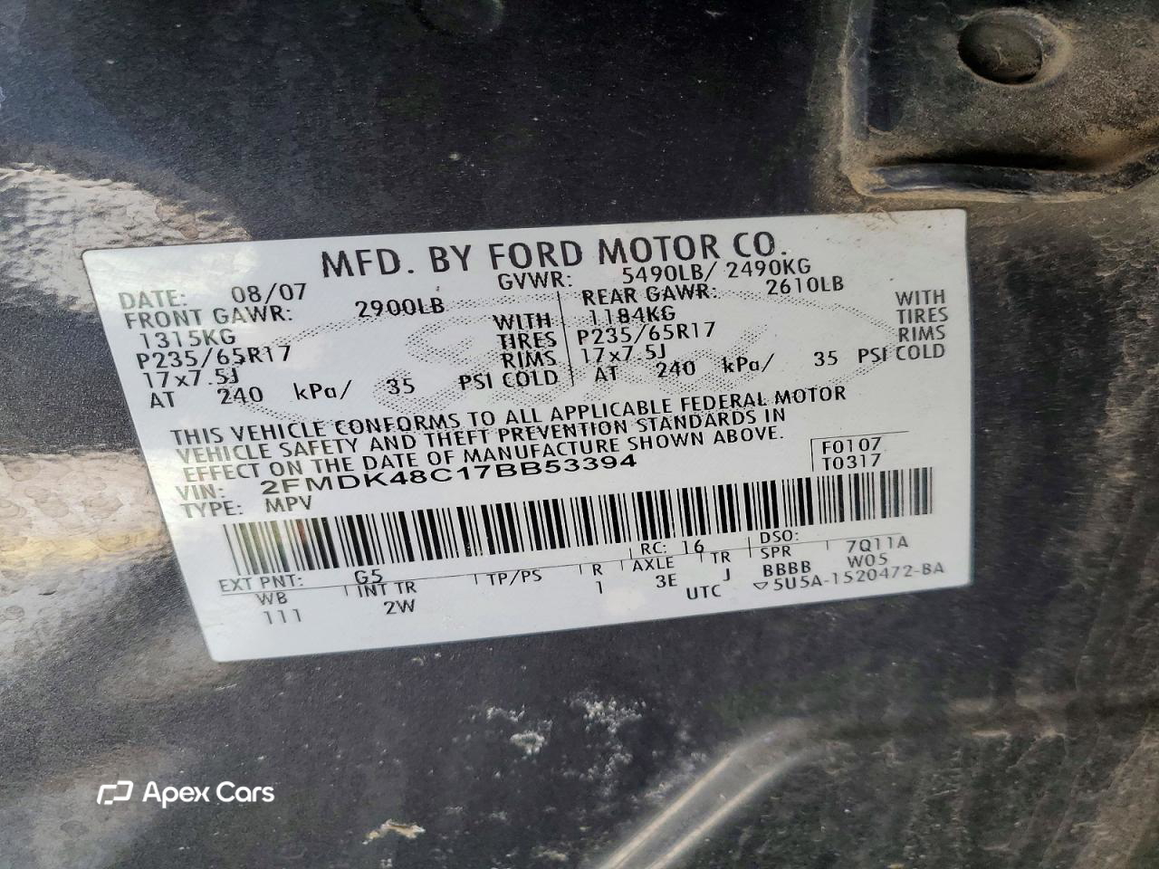Ford Edge 2007