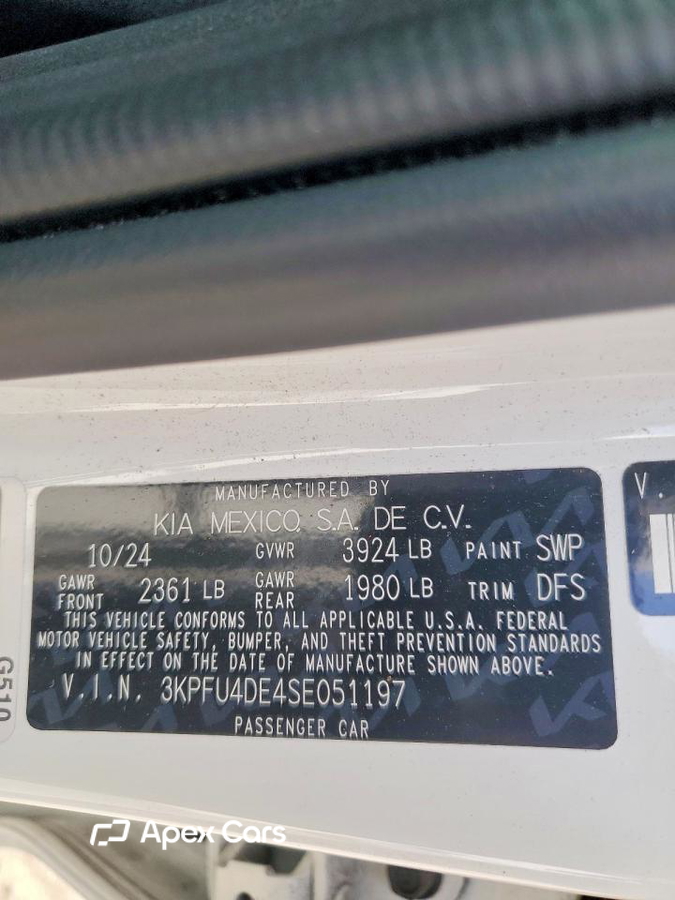 Kia K4 2025