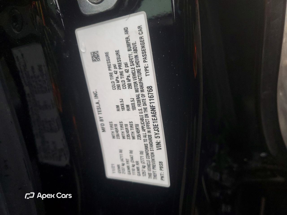 Tesla Model 3 2022