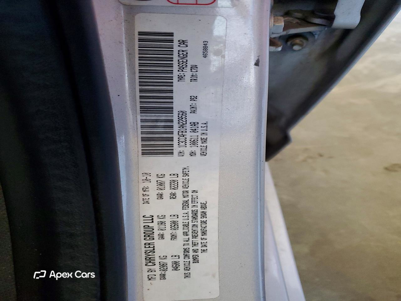 Chrysler Sebring 2010