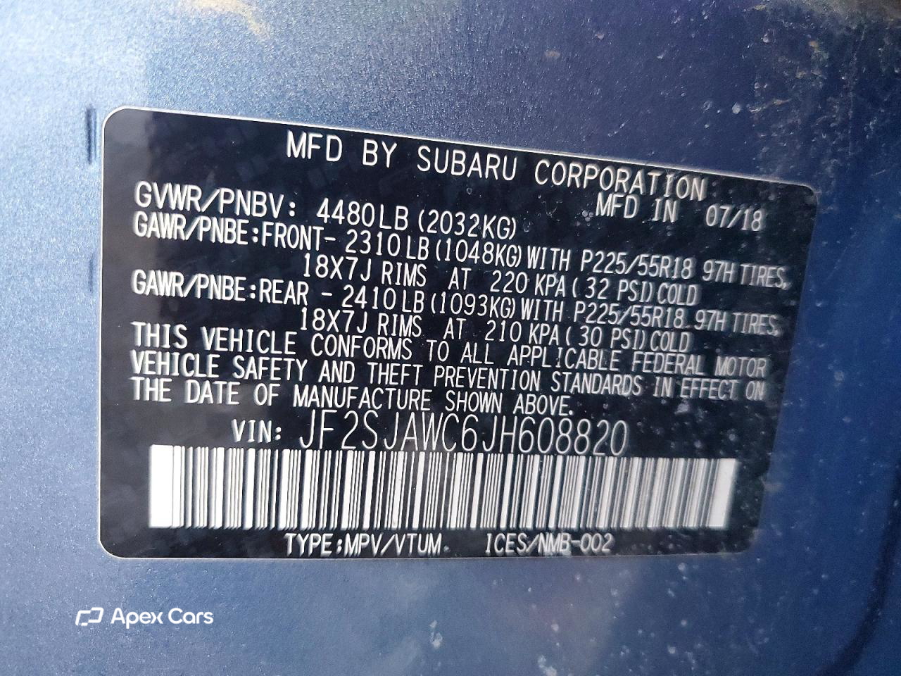 Subaru Forester 2018