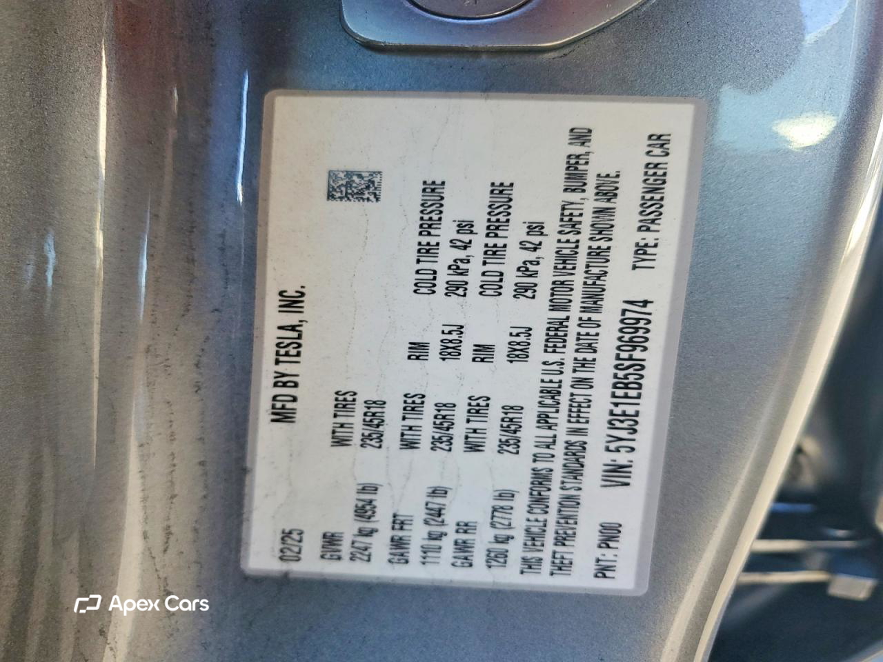 Tesla Model 3 2025