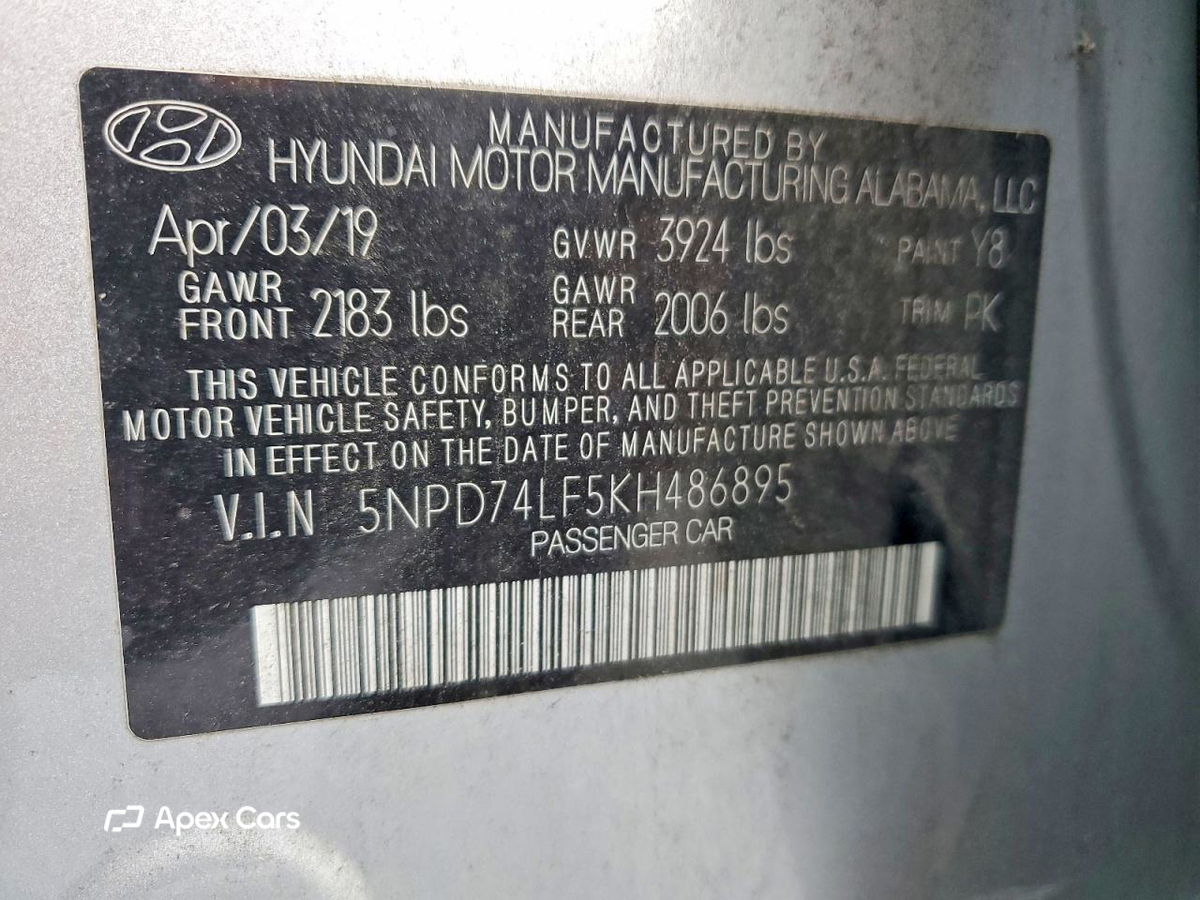 Hyundai Elantra 2019