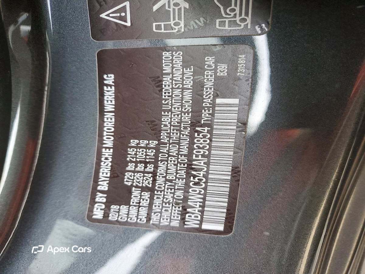 BMW Series 4 2018
