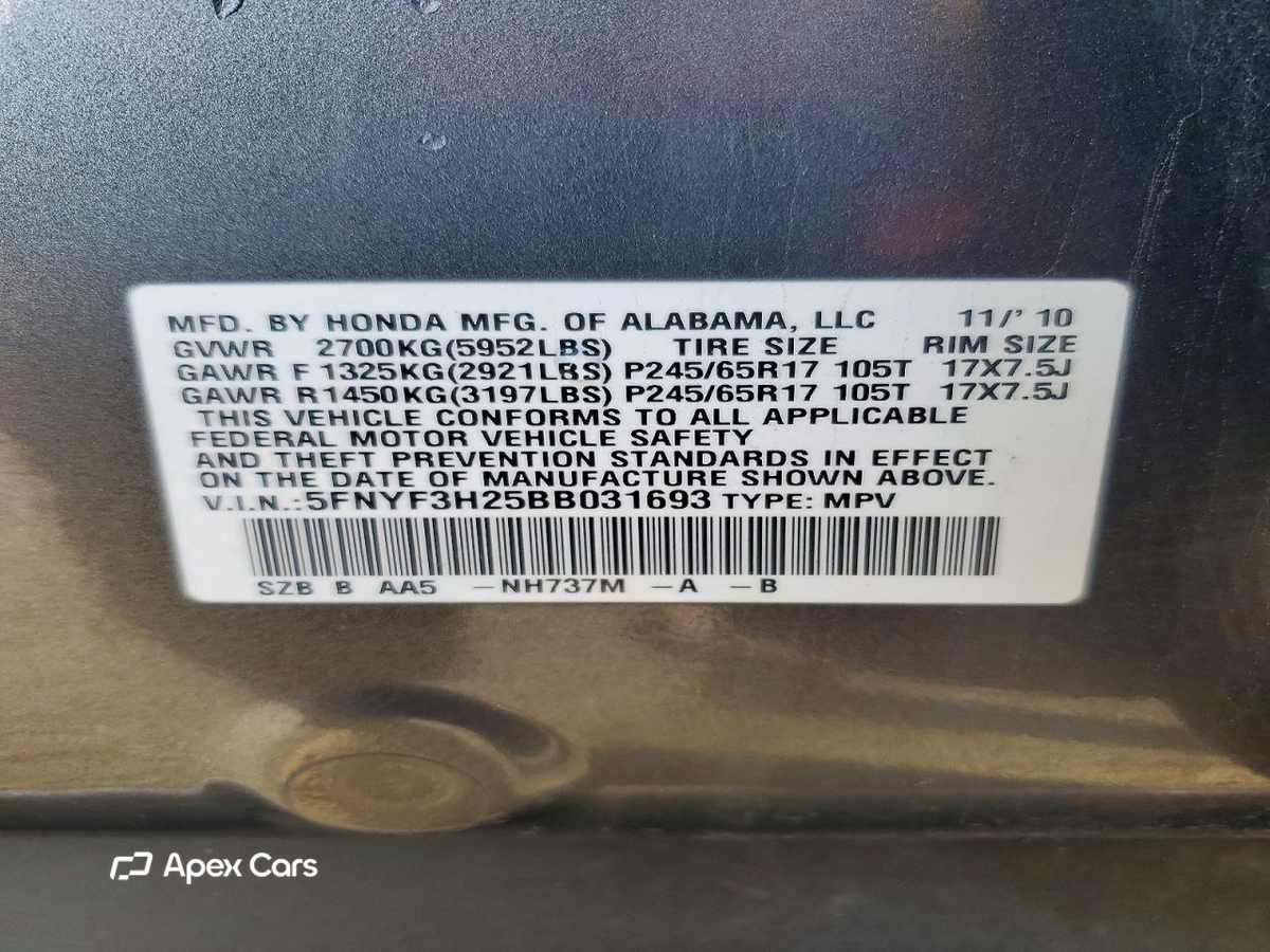 Honda Pilot 2011