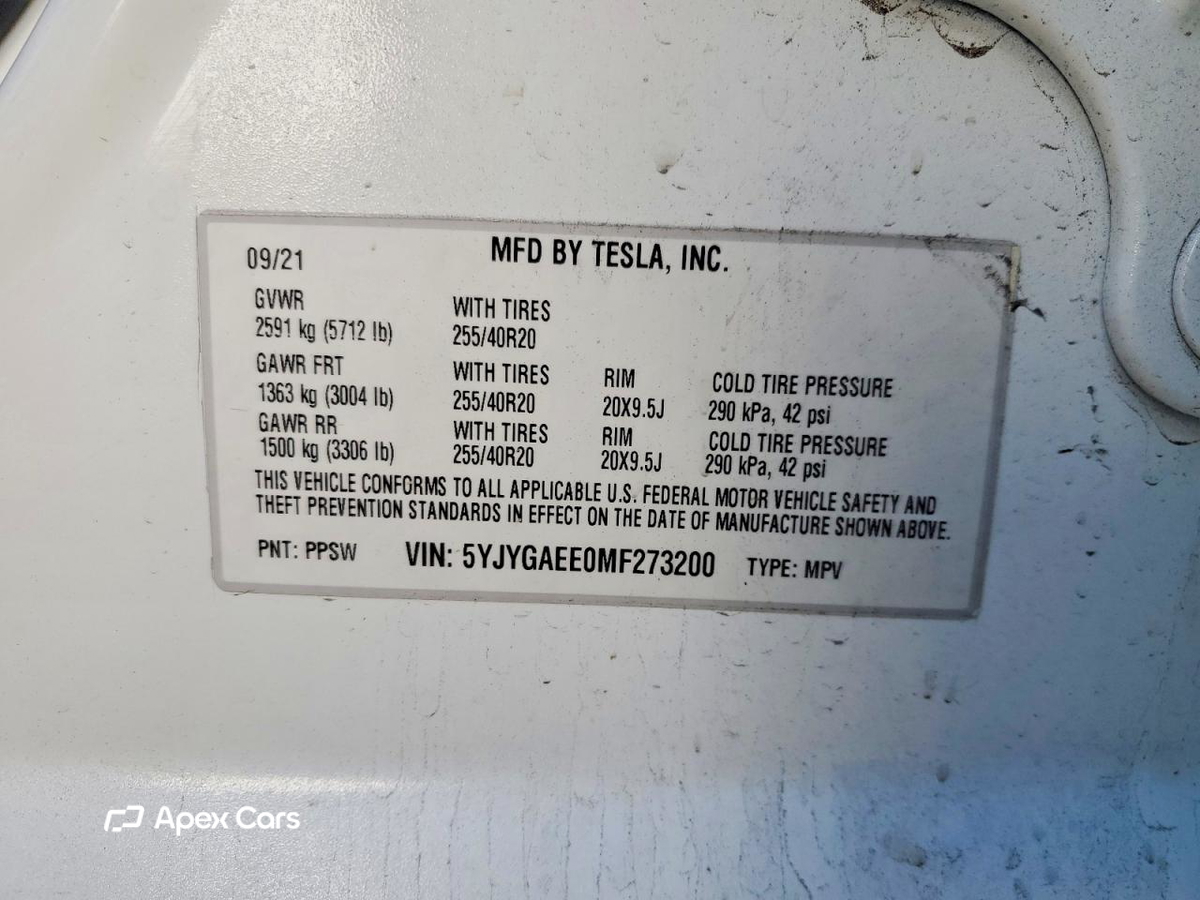 Tesla Model Y 2021