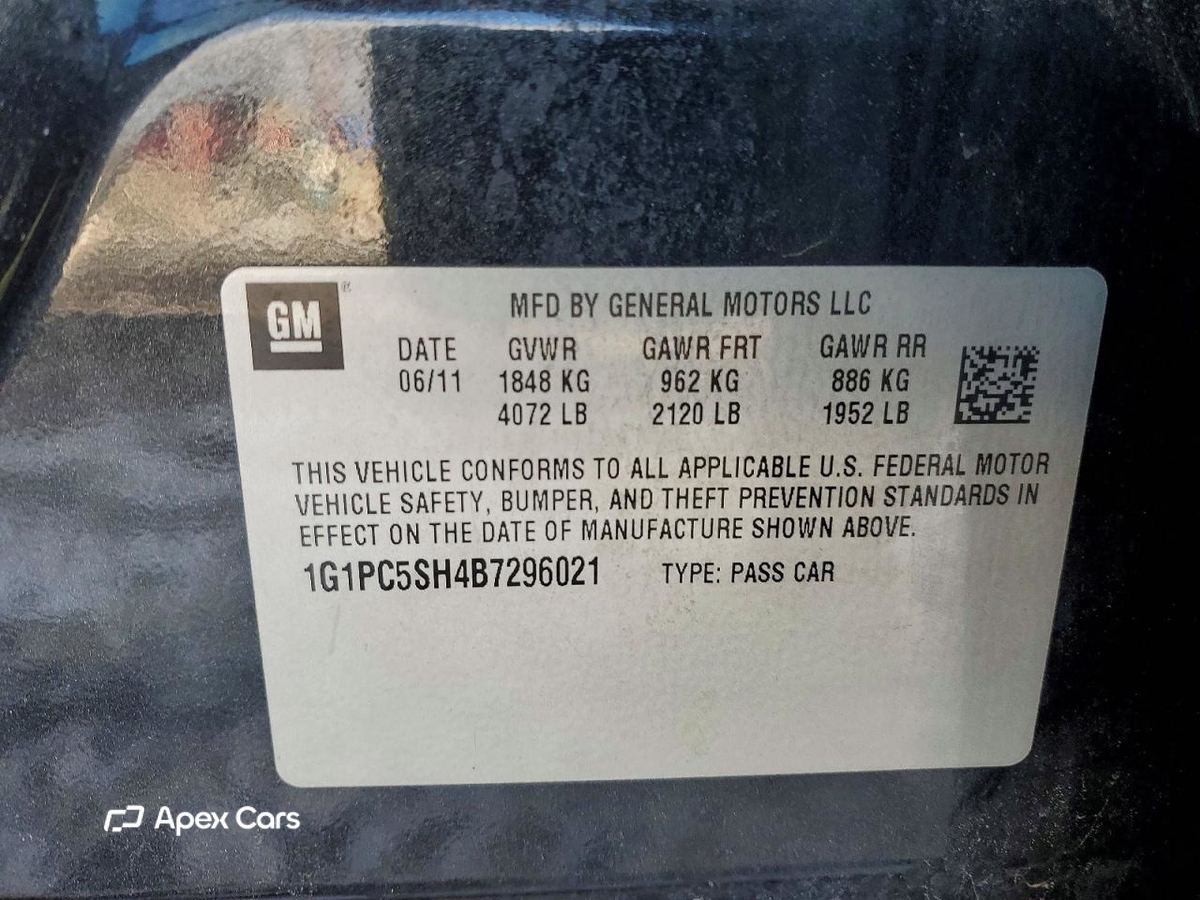 Chevrolet Cruze 2011