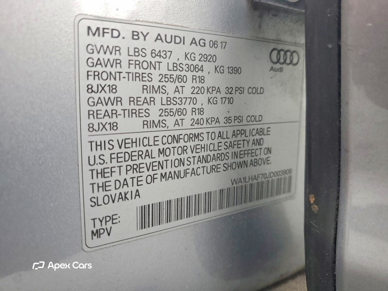 Audi Q7 2018