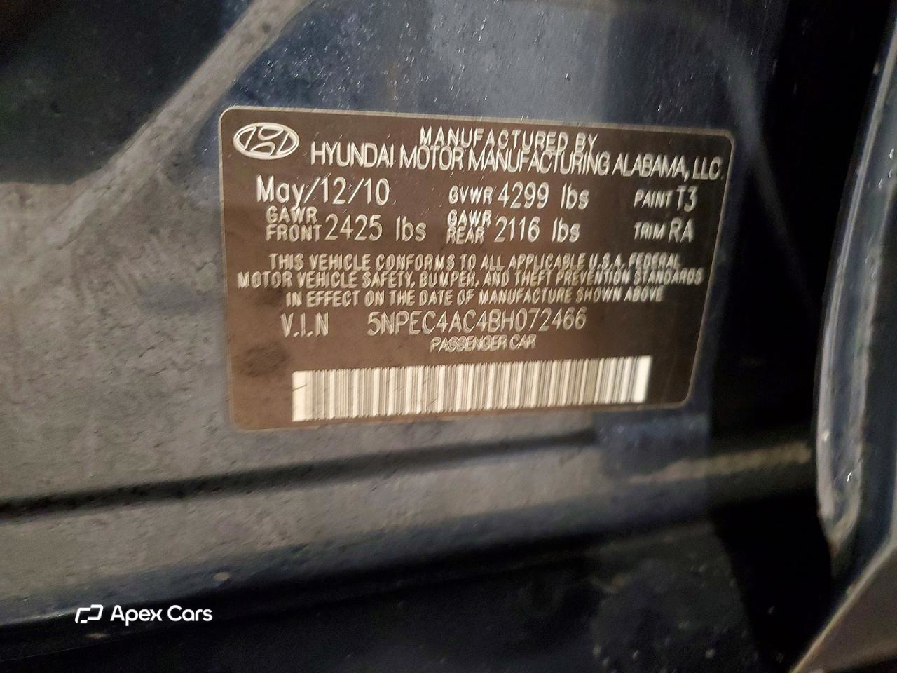 Hyundai Sonata 2011