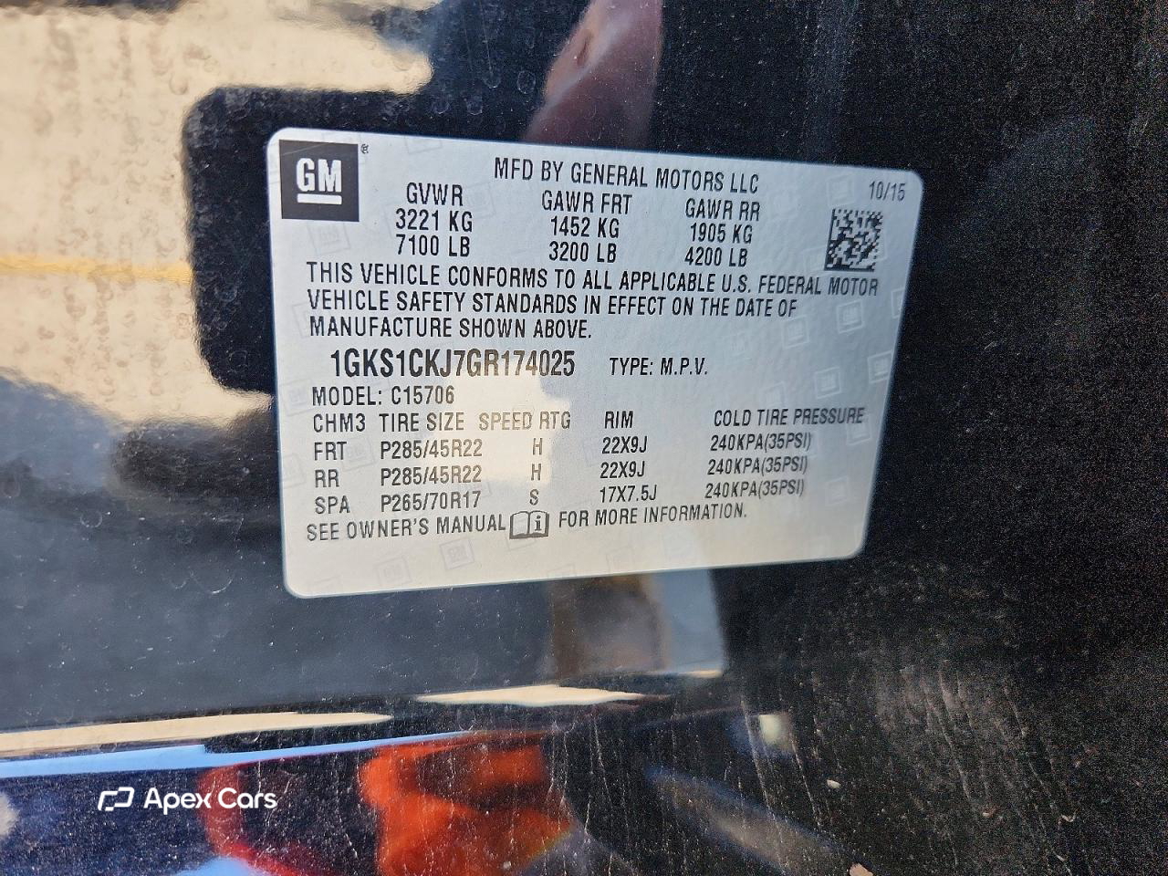GMC Yukon 2016