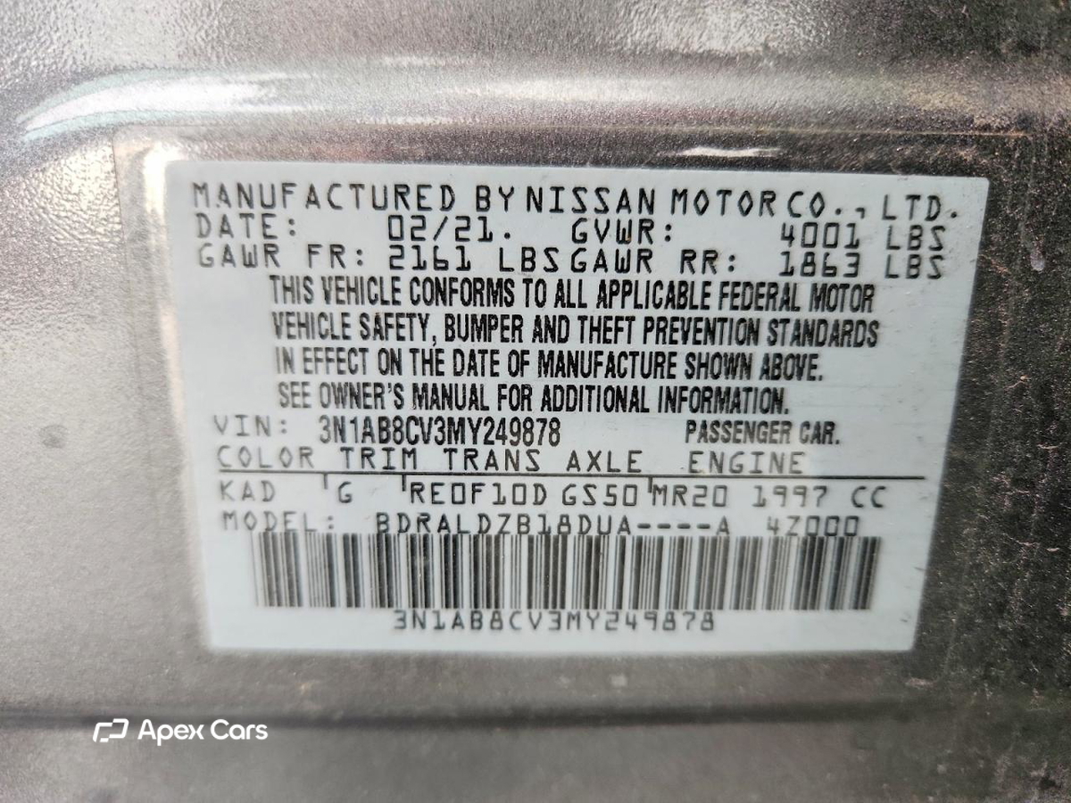 Nissan Sentra 2021