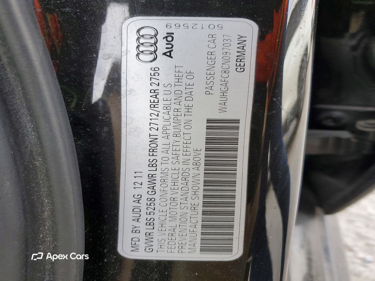Audi A6 2012