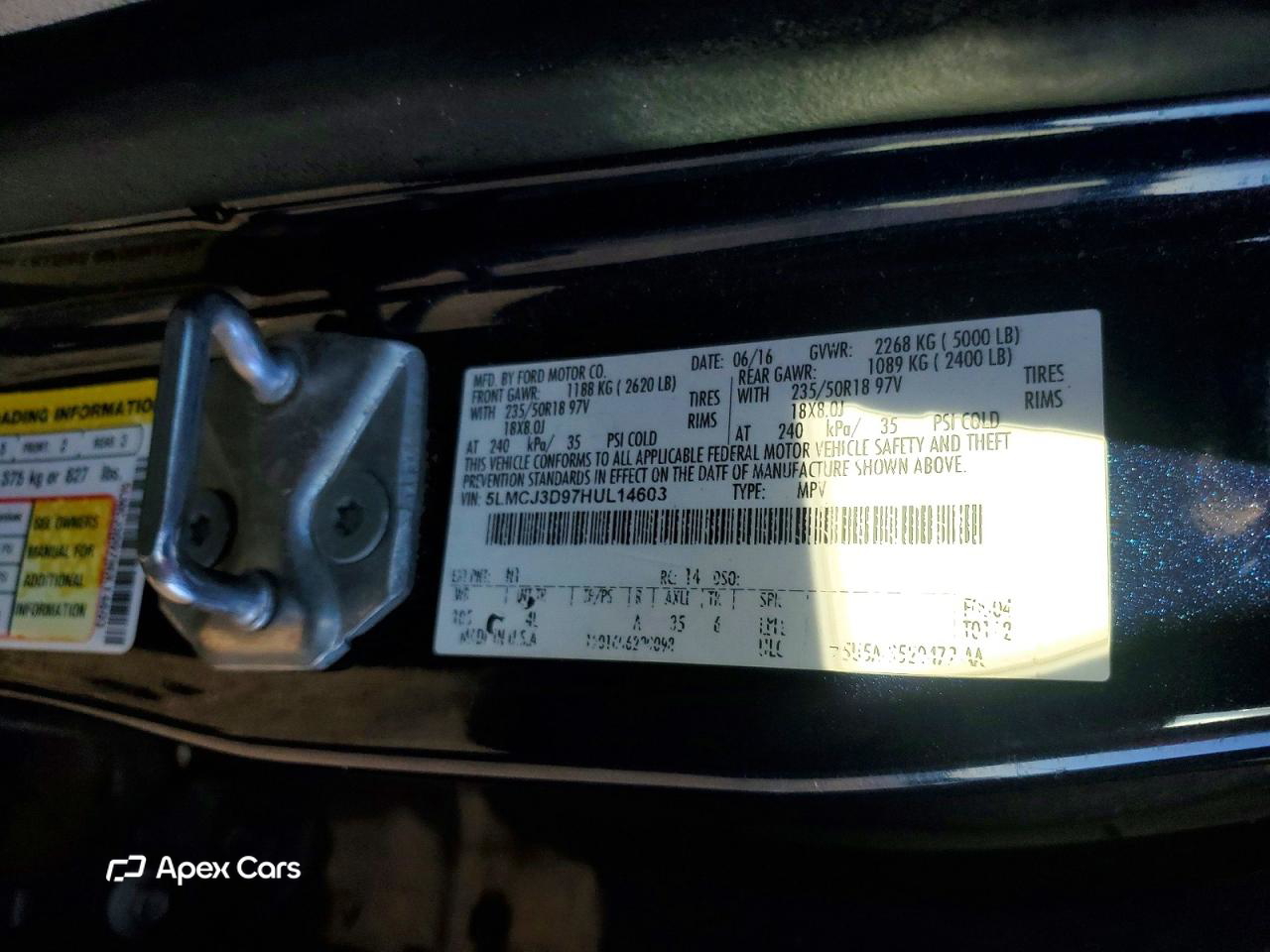 Lincoln MKC 2017