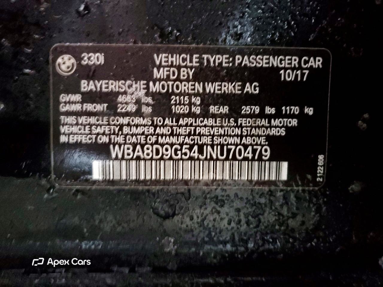BMW Series 3 2018
