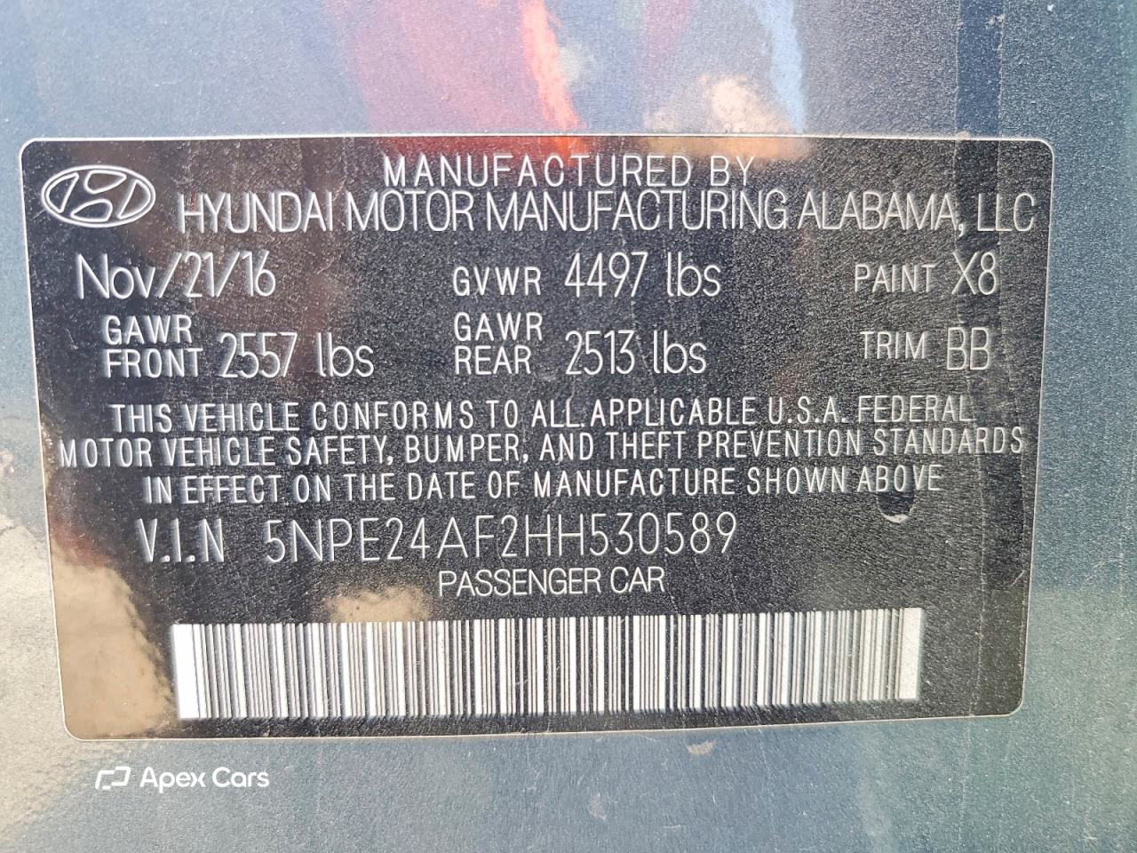 Hyundai Sonata 2017