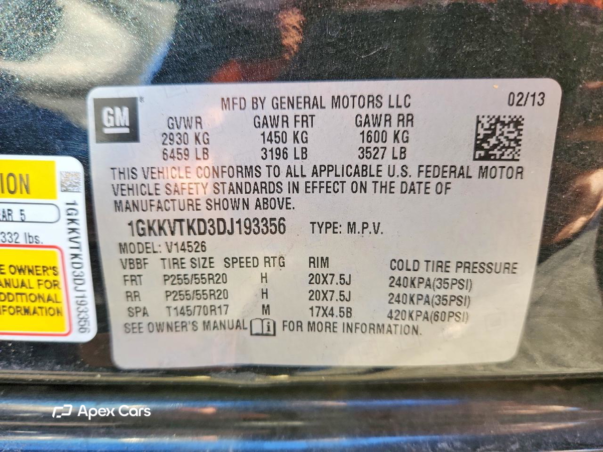 GMC Acadia 2013