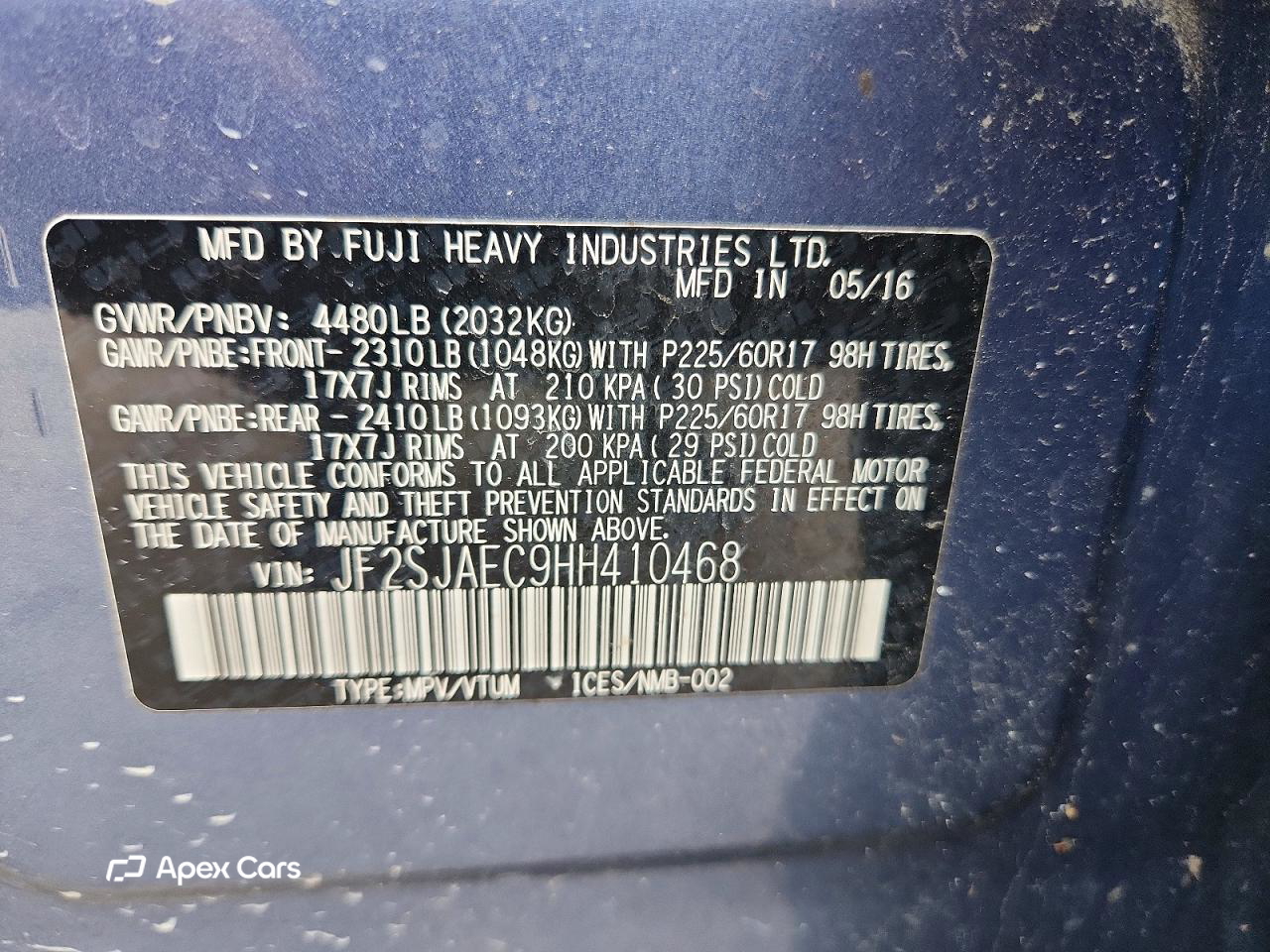 Subaru Forester 2017
