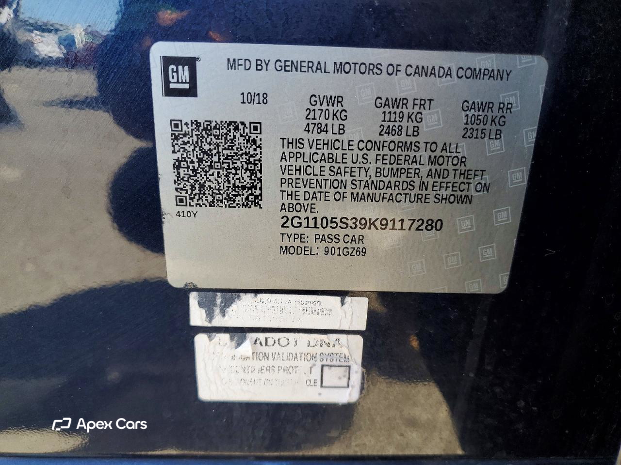 Chevrolet Impala 2019