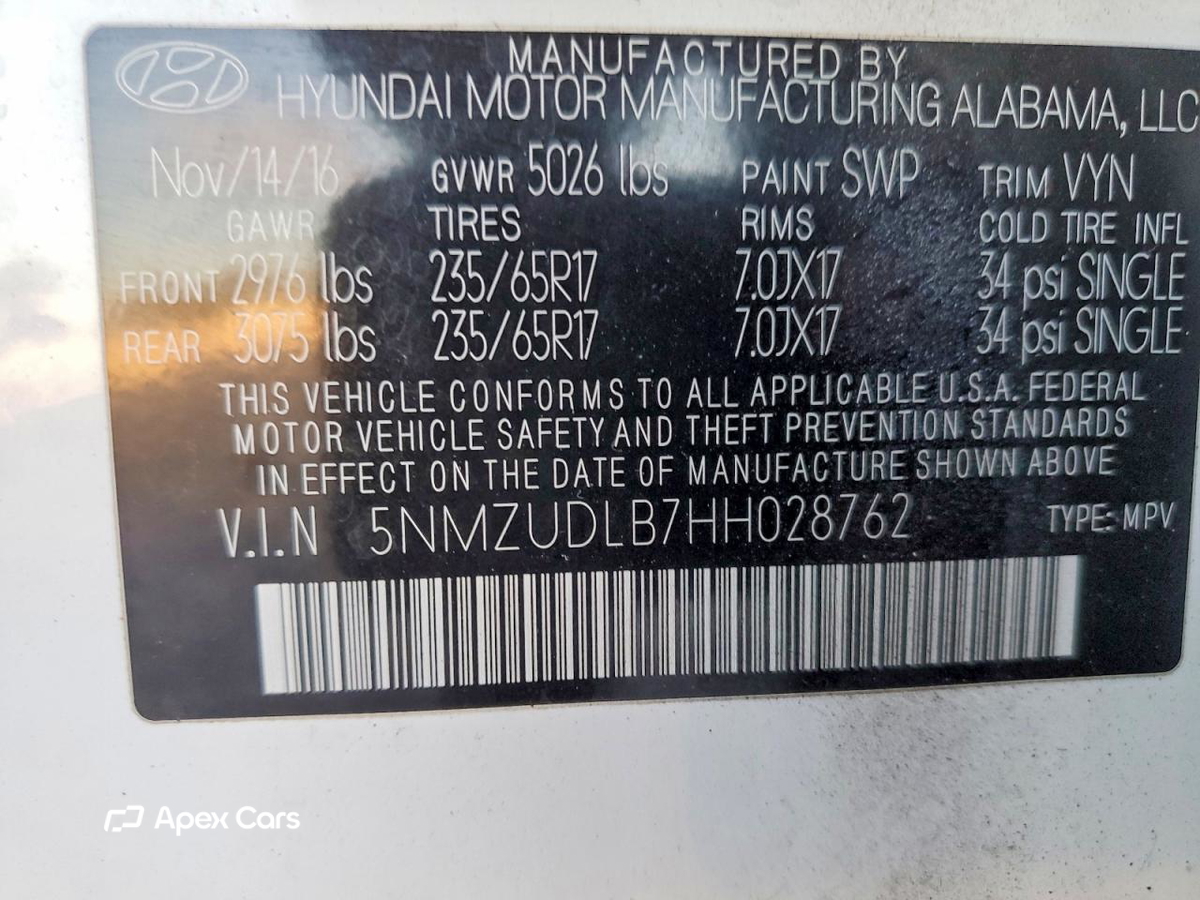Hyundai Santa Fe 2017
