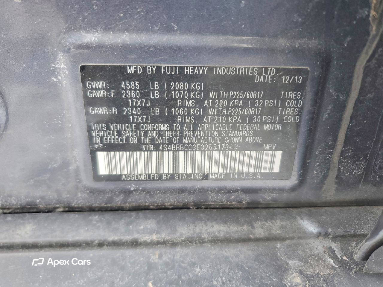 Subaru Outback 2014