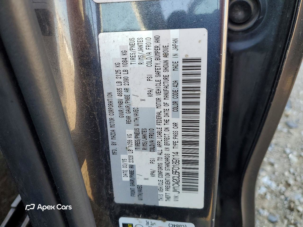 Mazda 5 2015