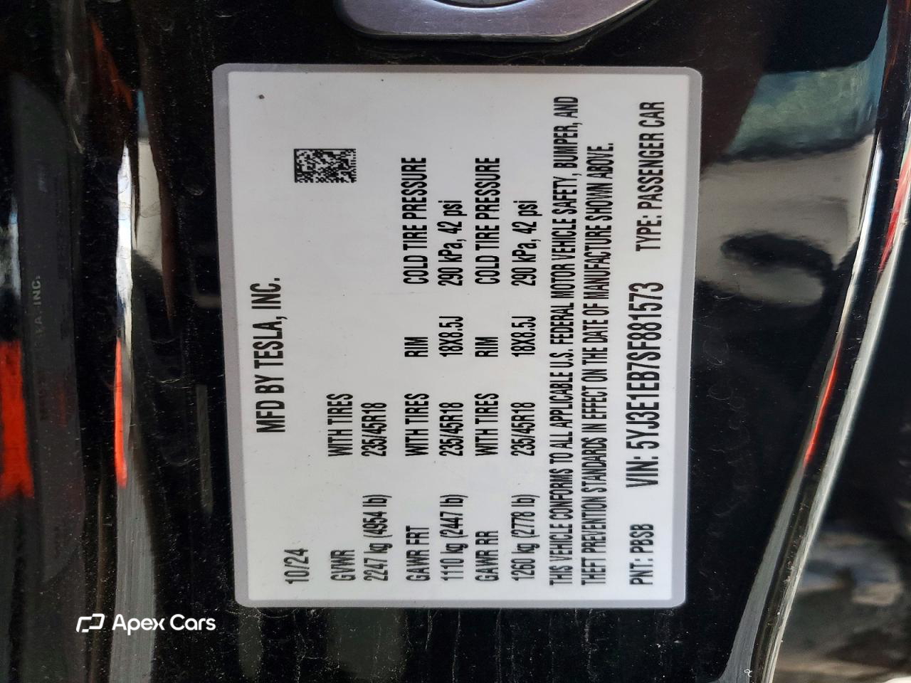 Tesla Model 3 2025