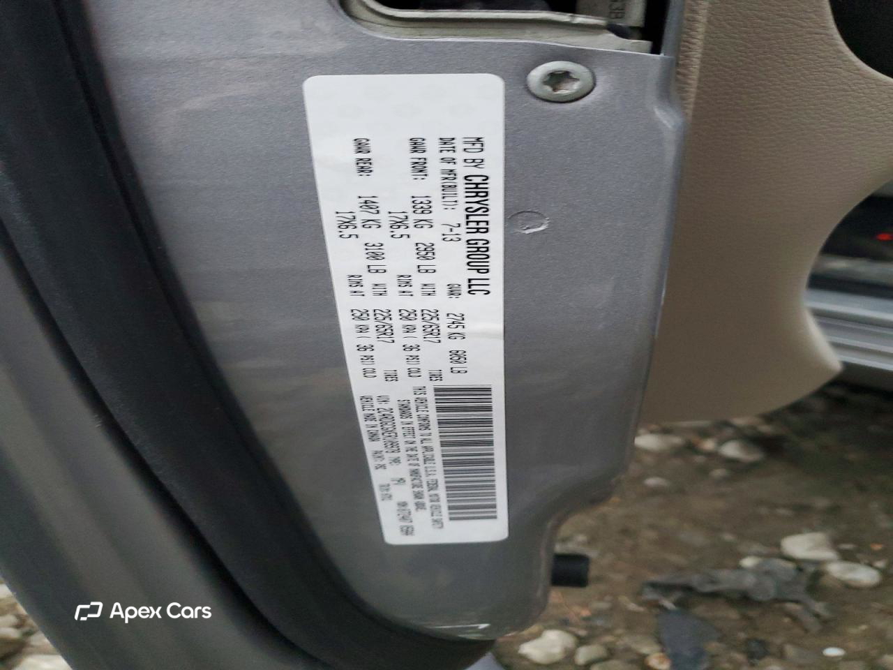 Dodge Caravan 2014