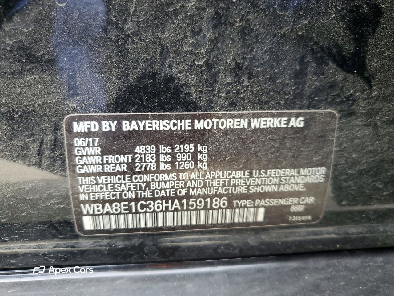 BMW Series 3 2017
