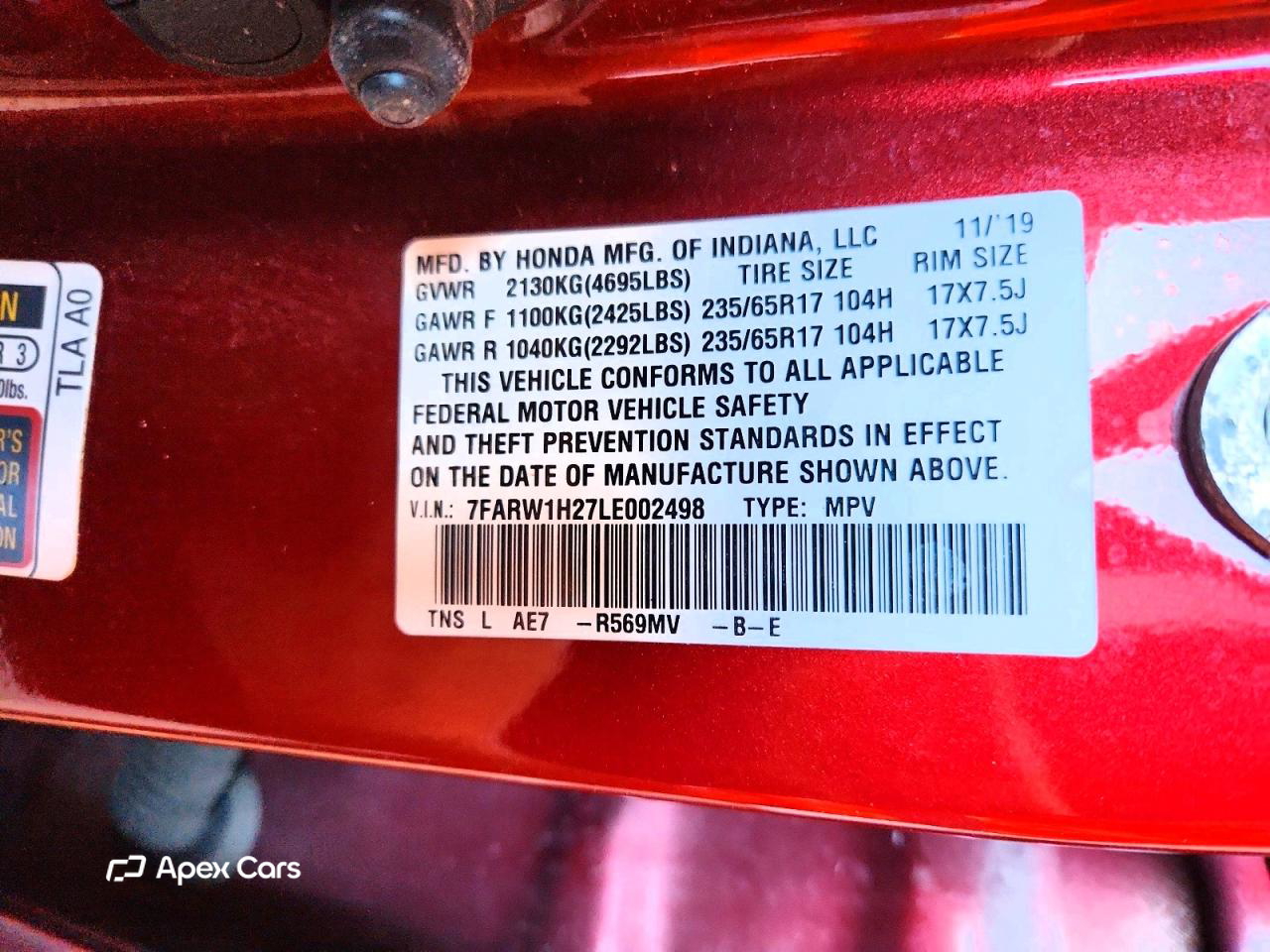Honda CR-V 2020