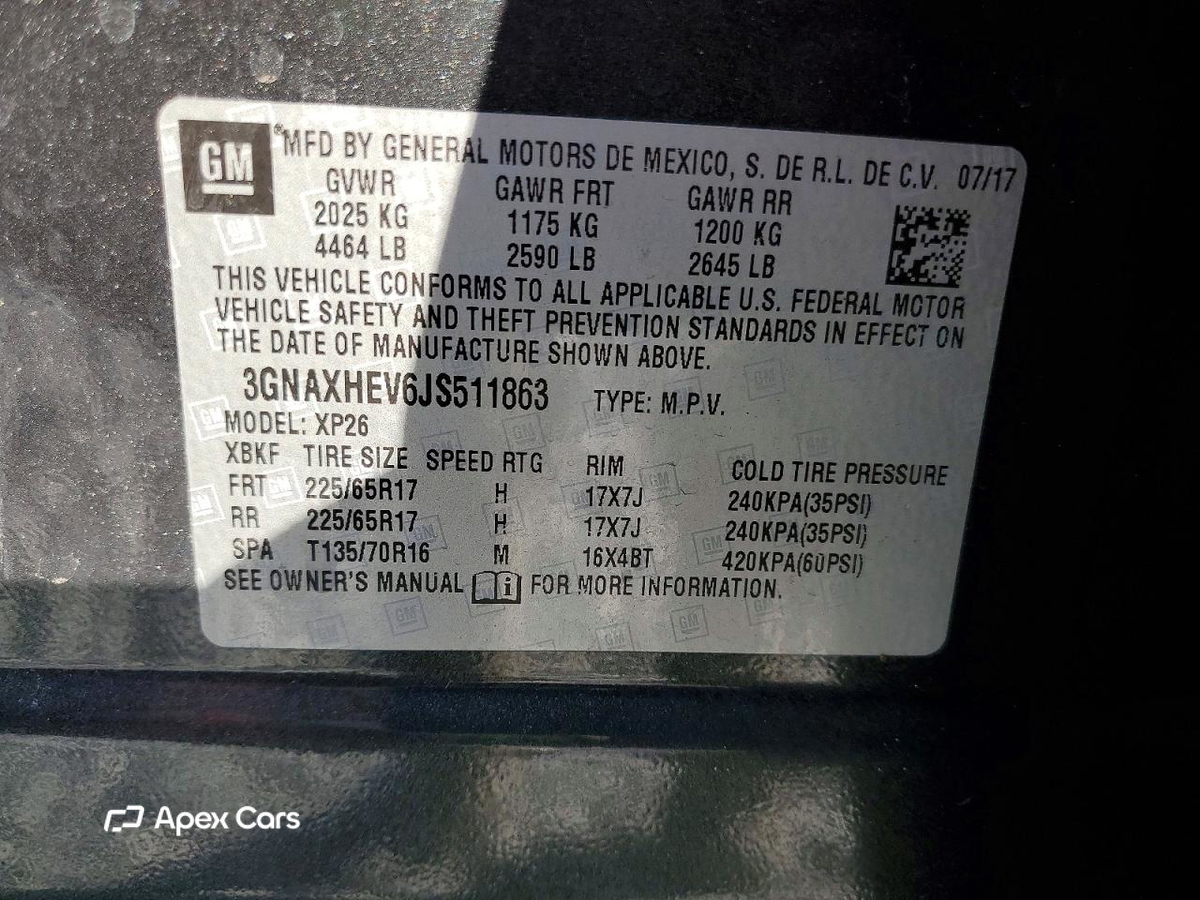 Chevrolet Equinox 2018