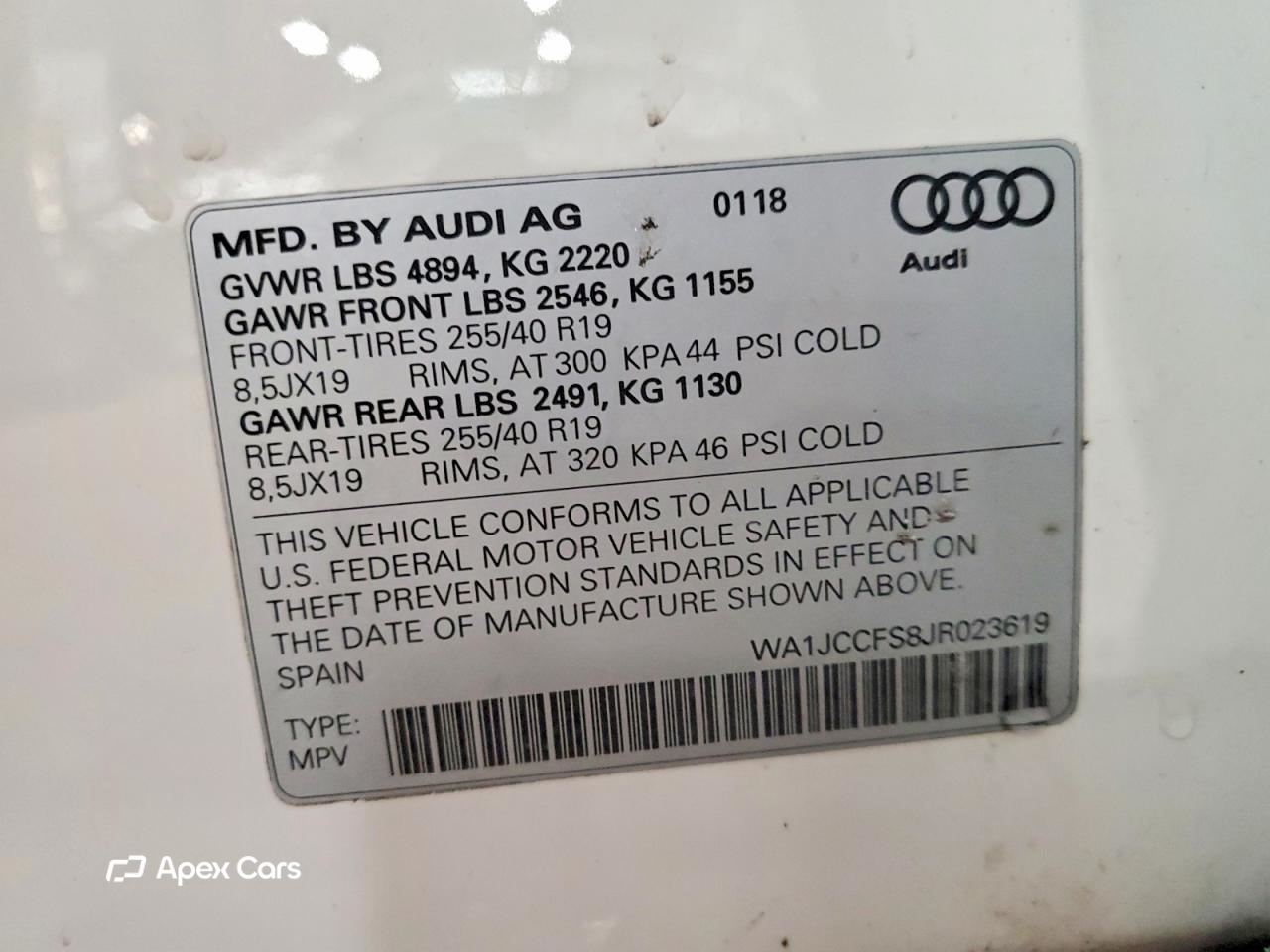 Audi Q3 2018