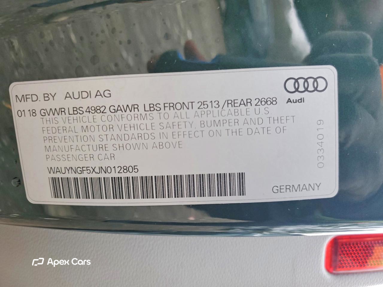 Audi A5 2018
