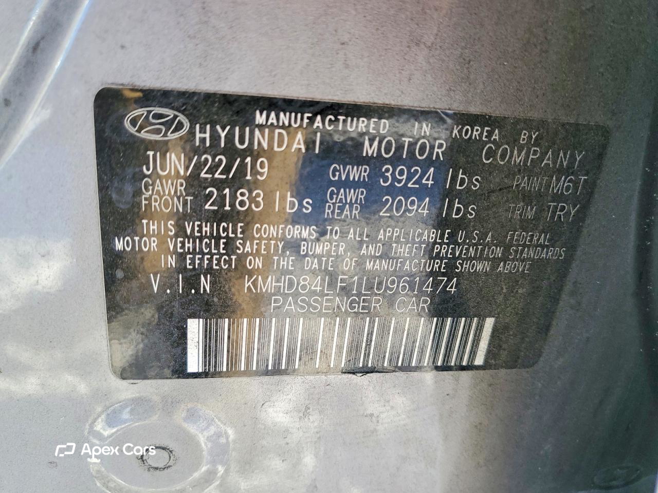 Hyundai Elantra 2020