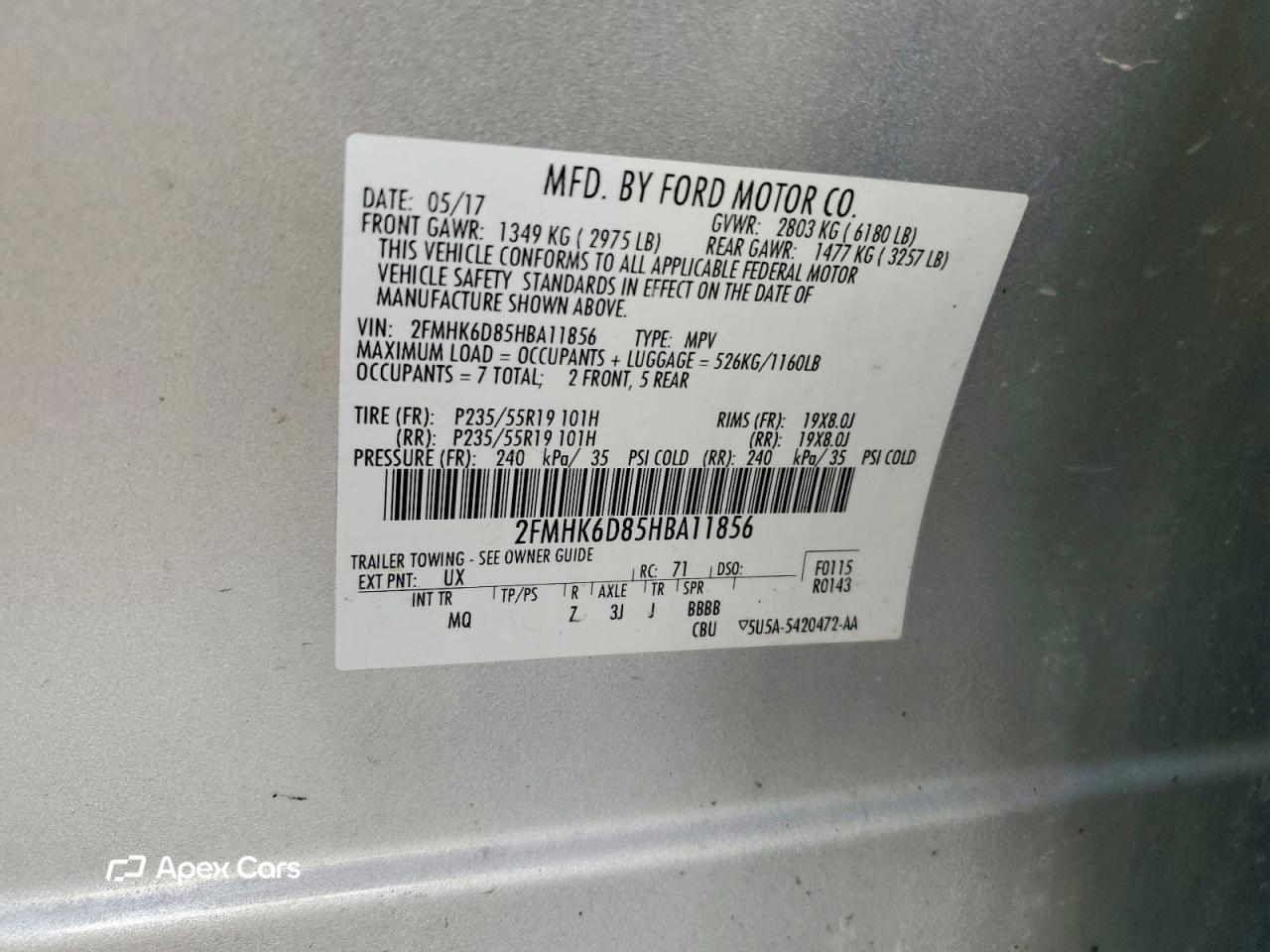 Ford Flex 2017