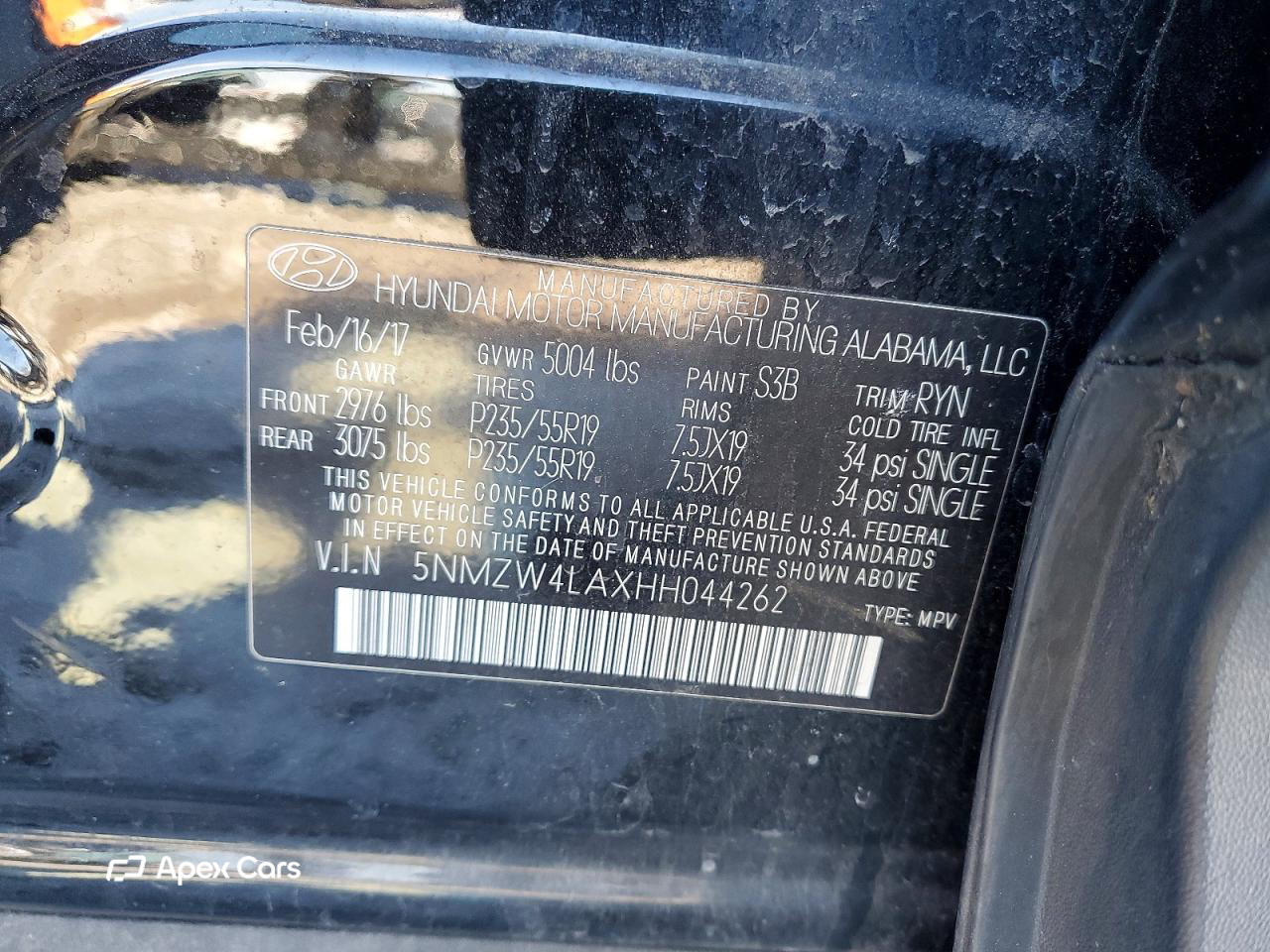Hyundai Santa Fe 2017