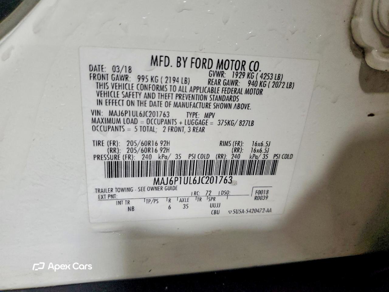 Ford EcoSport 2018