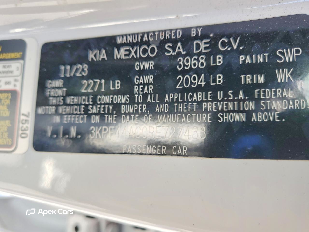 Kia Forte 2024