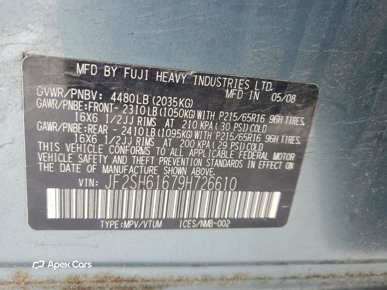 Subaru Forester 2009
