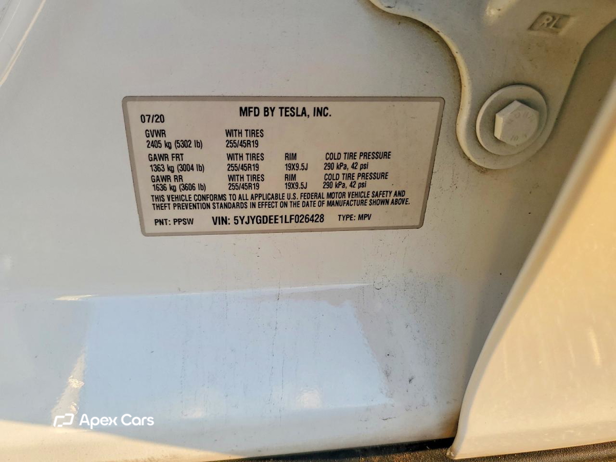 Tesla Model Y 2020