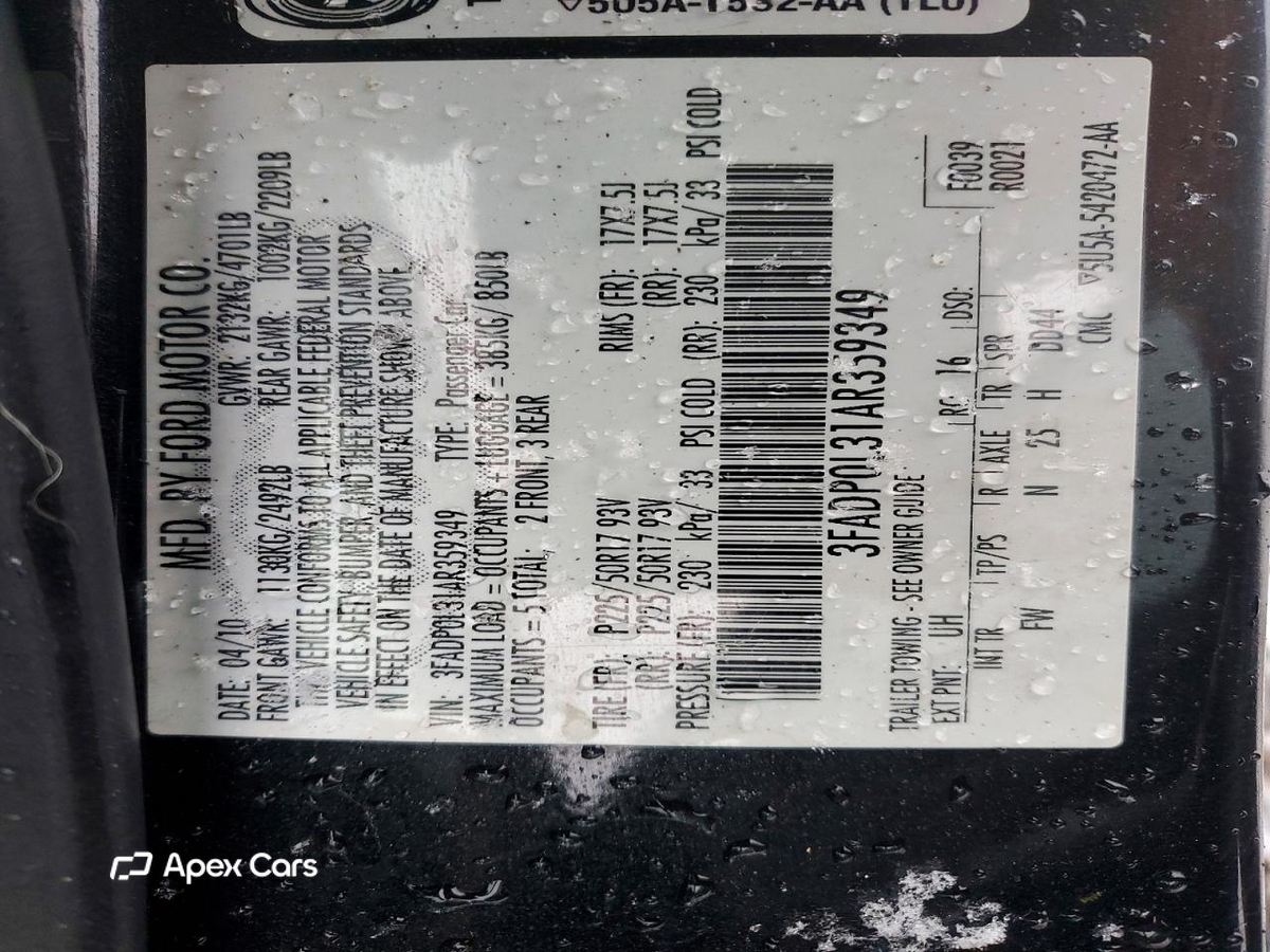 Ford Fusion 2010