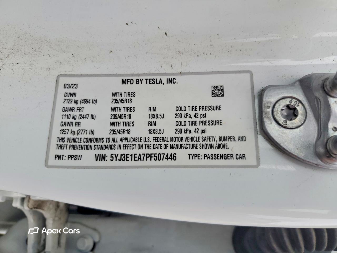 Tesla Model 3 2023