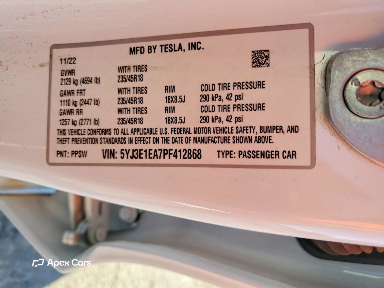Tesla Model 3 2023