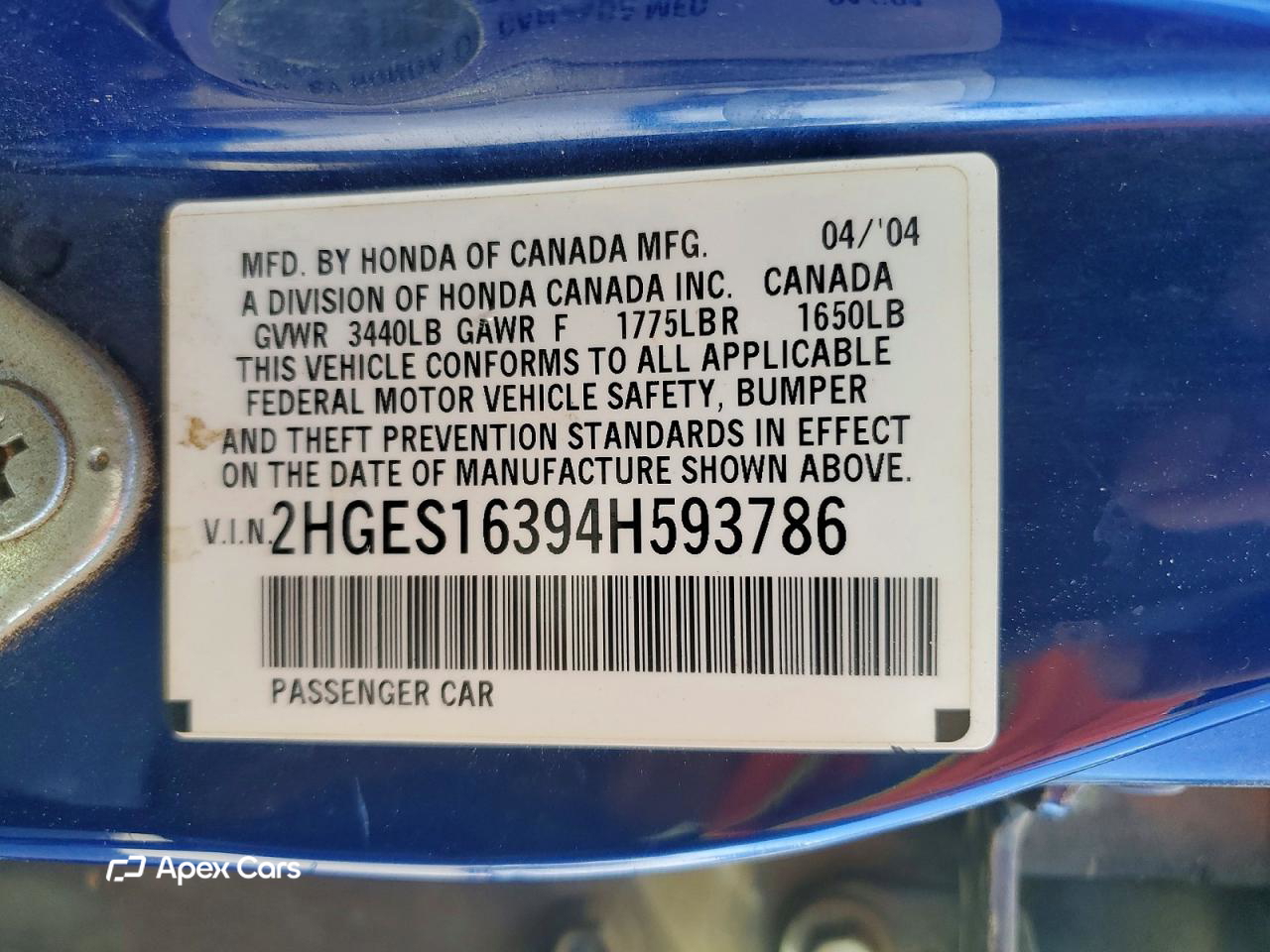 Honda Civic 2004