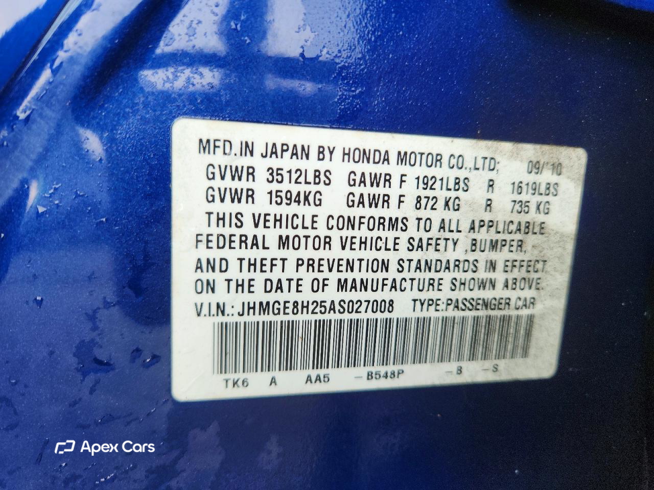 Honda Fit 2010