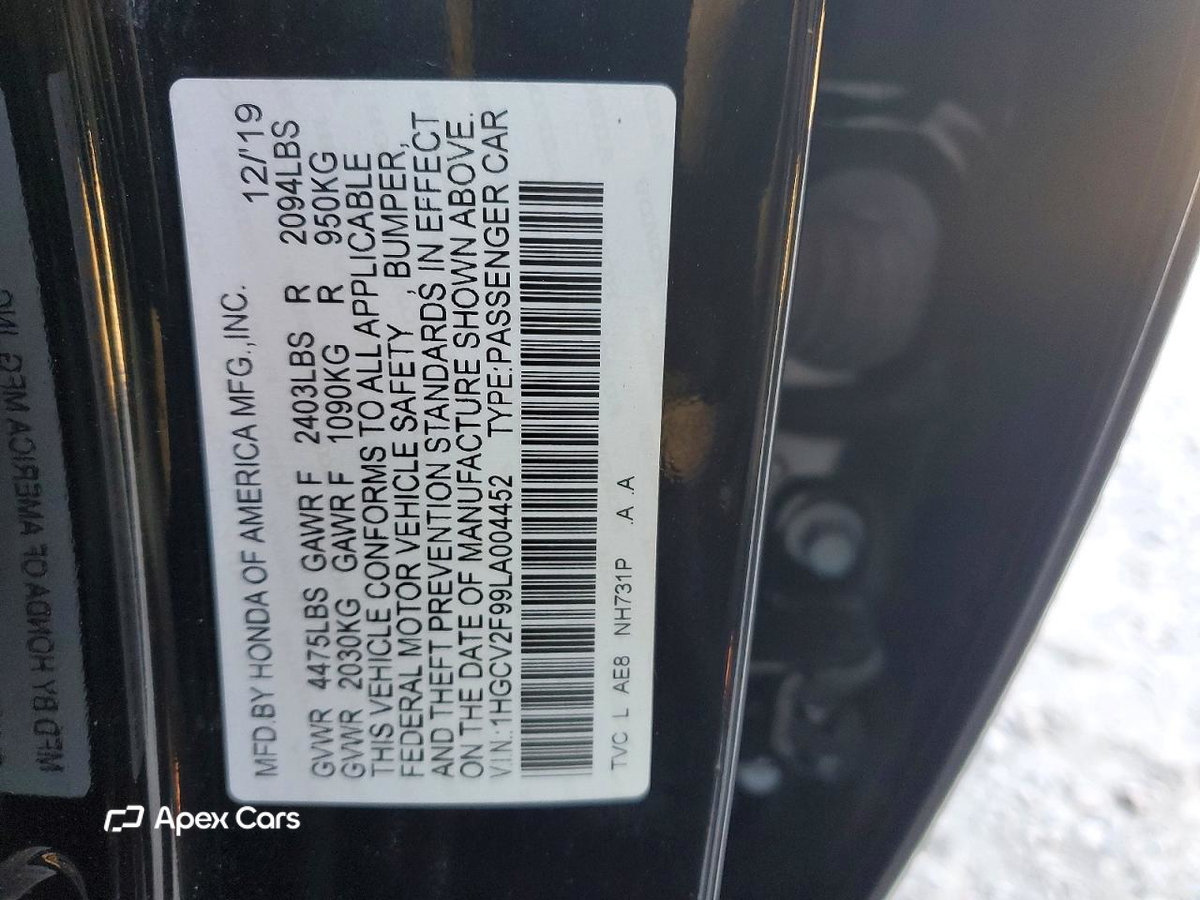 Honda Accord 2020