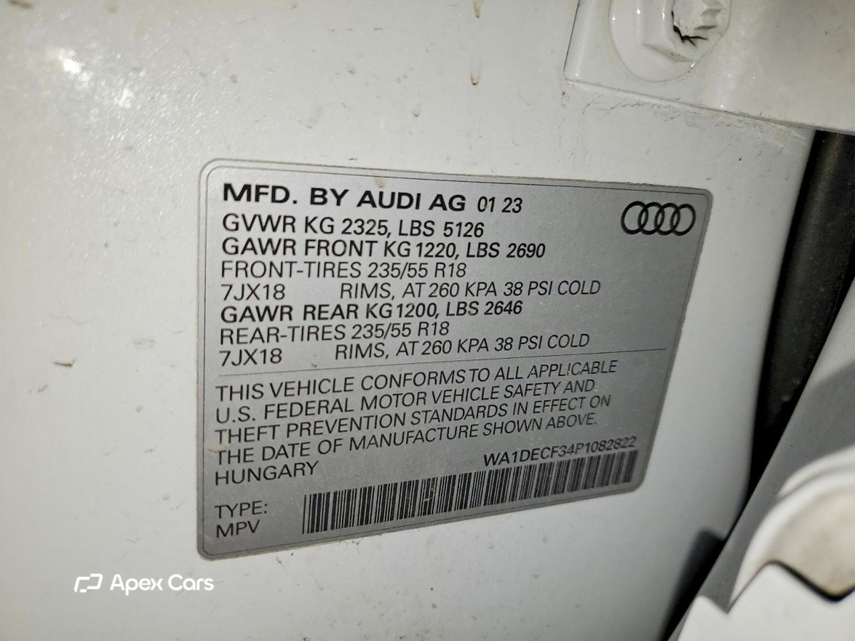 Audi Q3 2023
