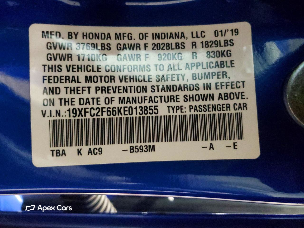 Honda Civic 2019