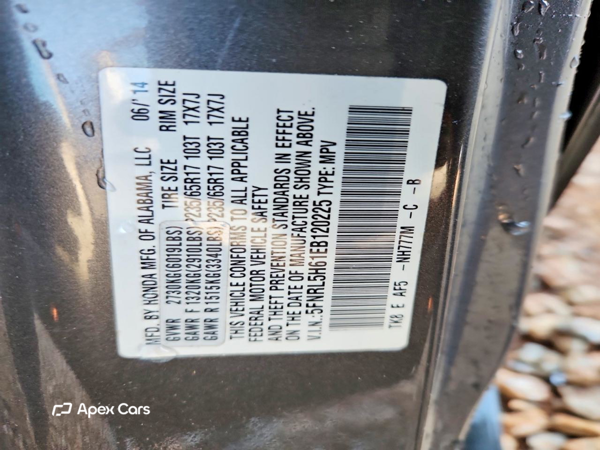 Honda Odyssey 2014