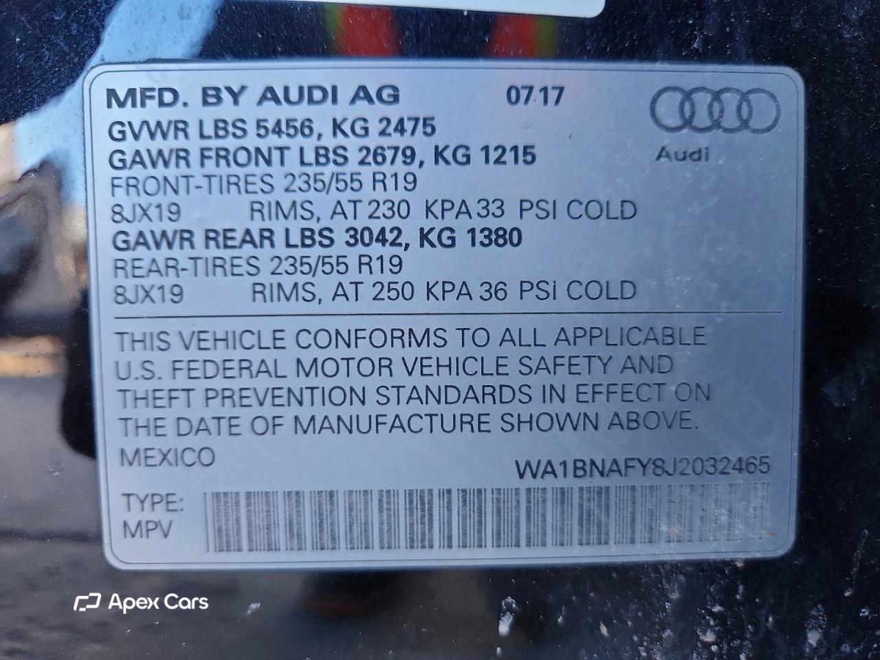Audi Q5 2018